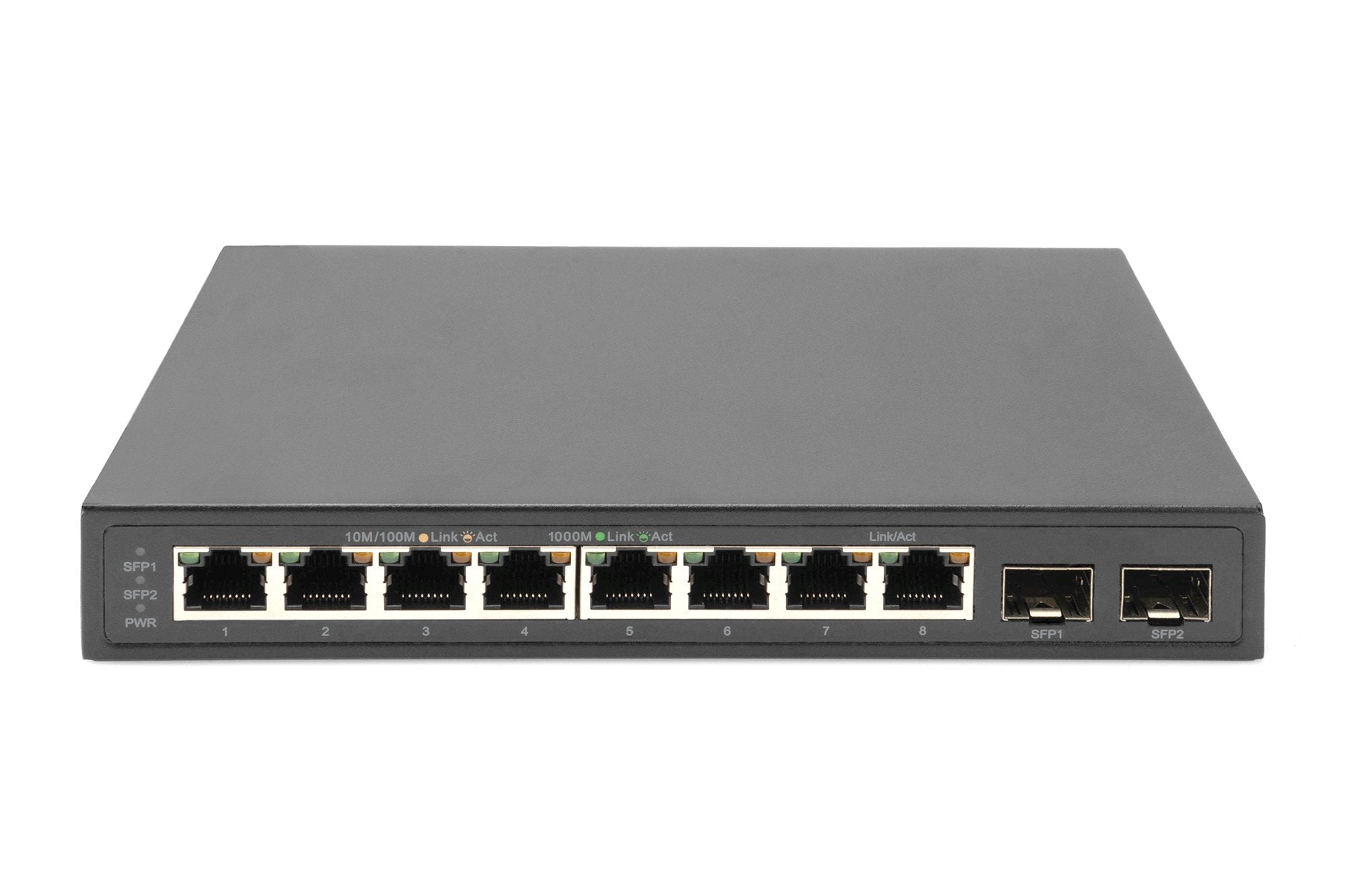 Digitus 8-Port Gigabit + 2 Gigabit Sfp Ports