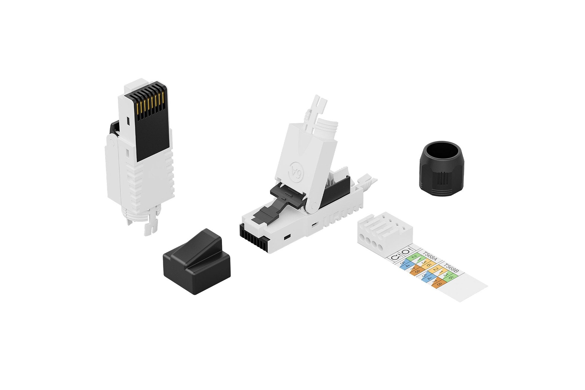 EAN 4016032435617 - Digitus DN-93633 conector RJ-45 Negro imagen 2