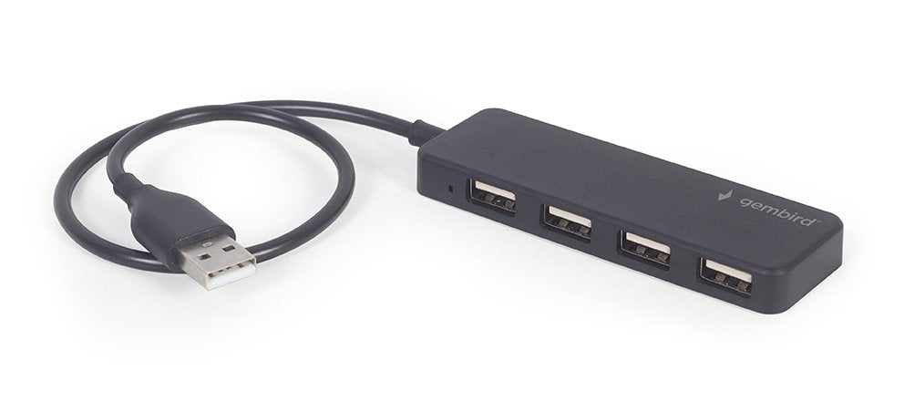 EAN 8716309124713 - Gembird UHB-U2P4-06 hub de interfaz USB 2.0 Type-A 480 Mbit/s Negro imagen 2