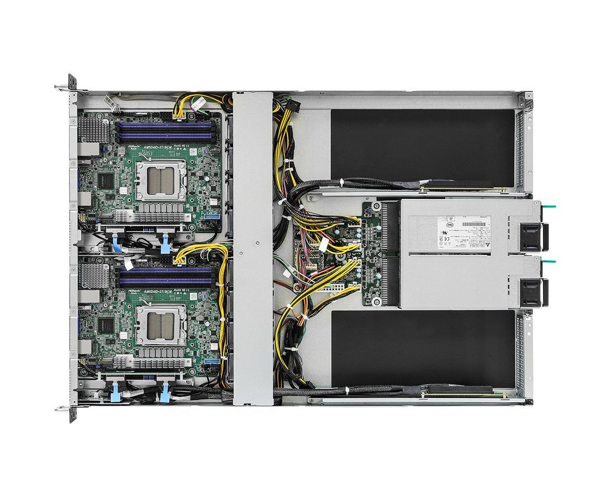 EAN 4711430522654 - Asrock 1U2N2G-AM5/2T servidor barebone LGA 1718 Bastidor (1U) imagen 5