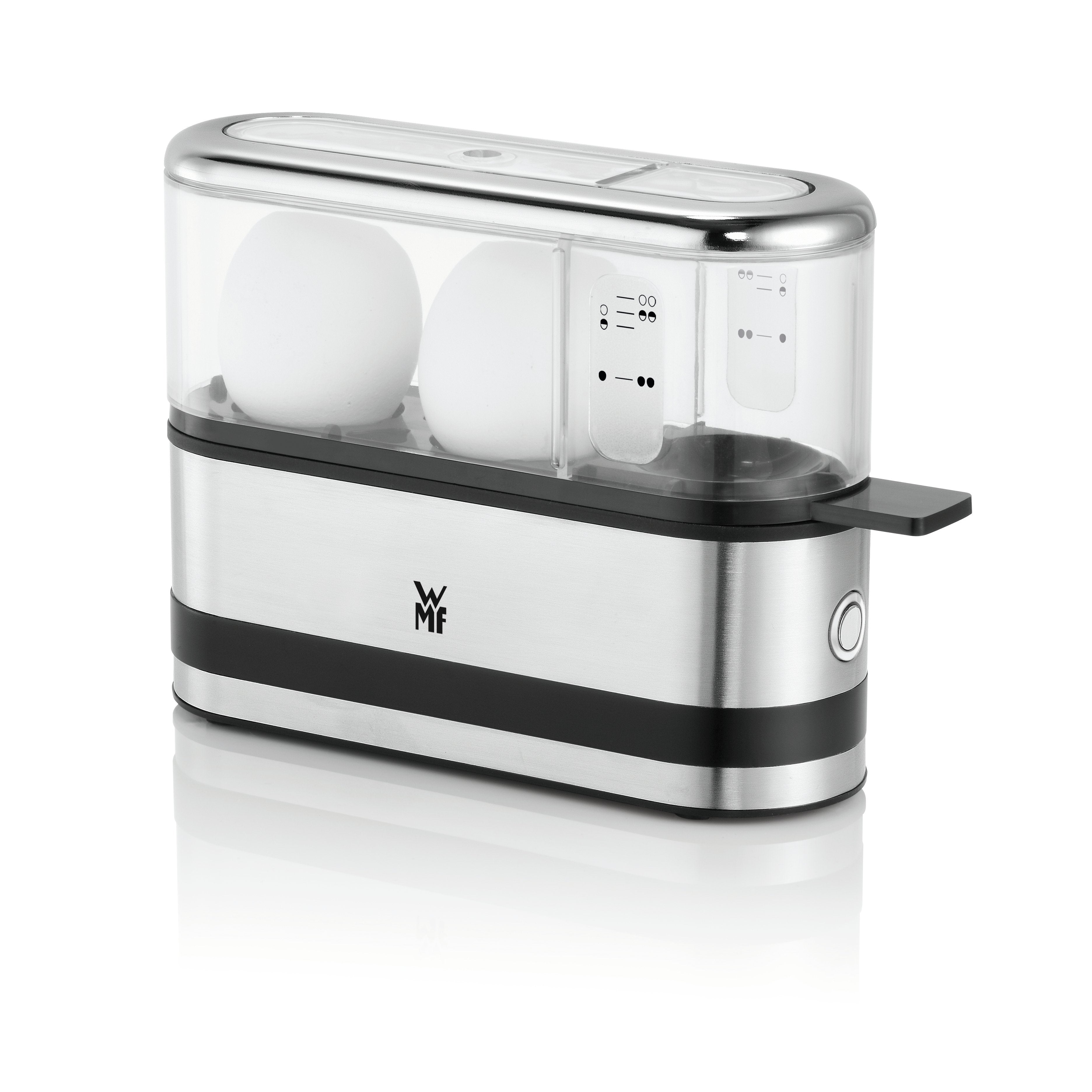 EAN 4211129116268 - WMF KITCHENminis 0415020011 2 huevos 250 W Negro, Acero inoxidable imagen 2