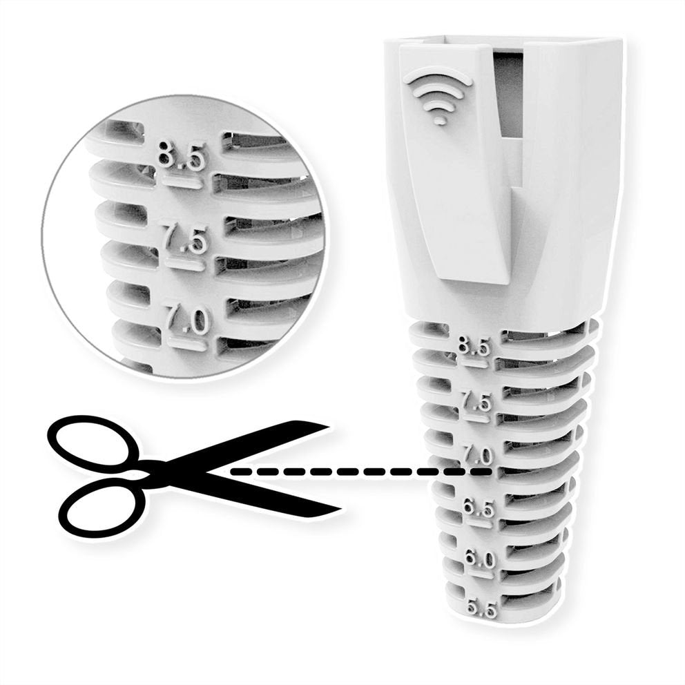 Roline Knickschutztlle Fr Rj-45, 10 Stck, Gelb