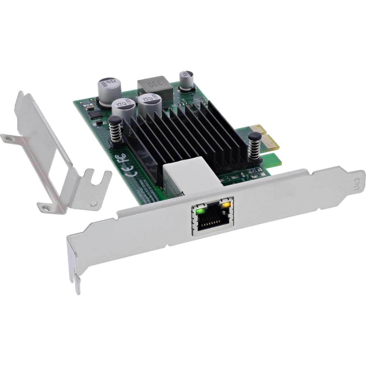 Inline Gigabit Tarjeta De Red - 1x Rj45 1 Gb/S - Pcie X1 - Poe+