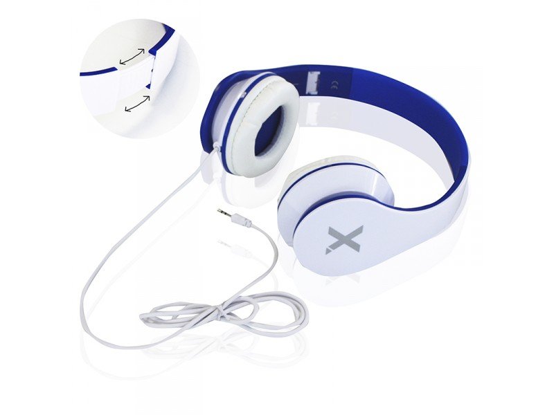 Approx Auriculares Stereo Urban Jazz Color Blanco/Azul