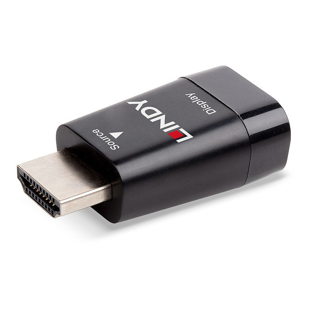 EAN 4002888381949 - Lindy 38194 cambiador de género para cable HDMI Type A (Standard) VGA Negro imagen 3