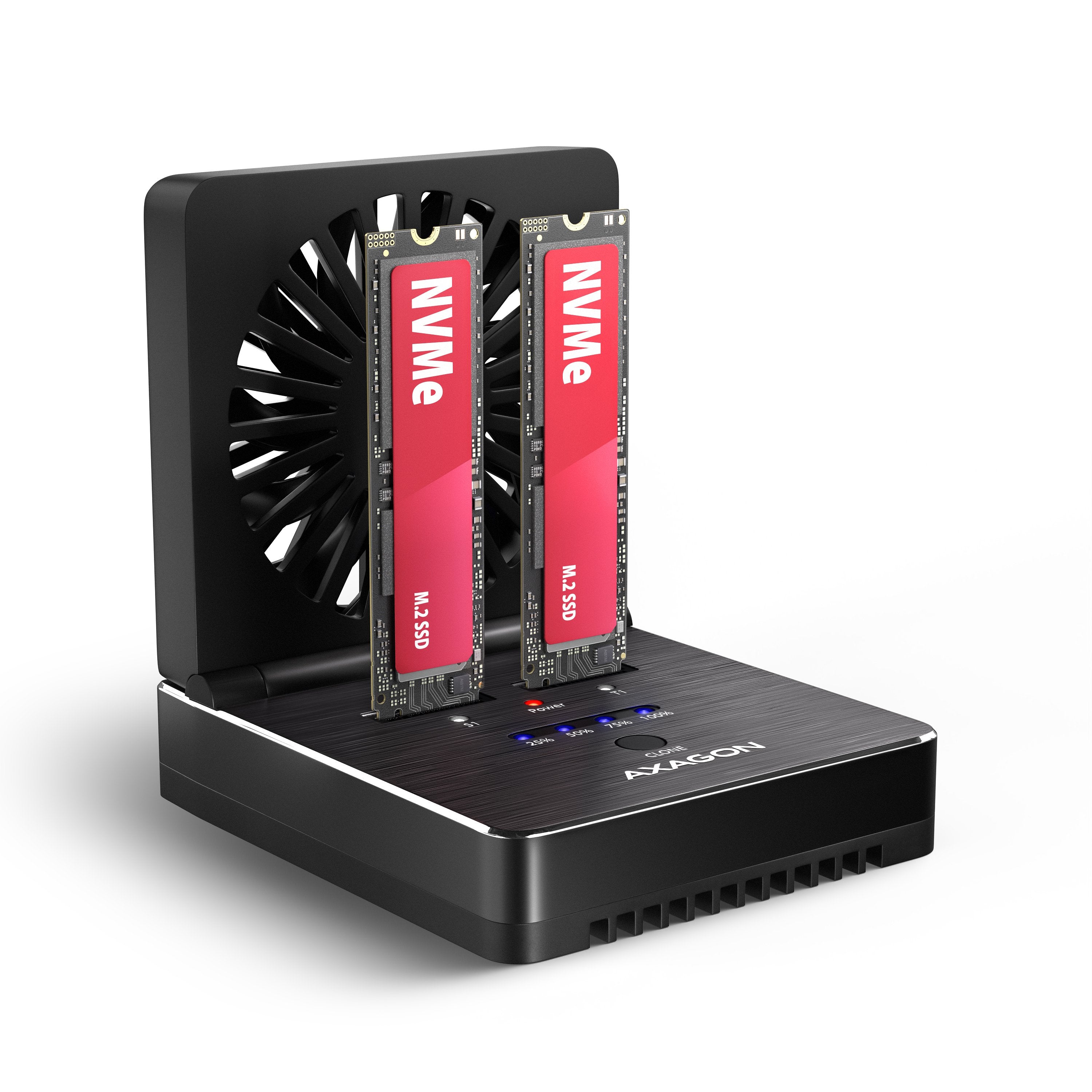 Stacja Dokujaca I Klonujaca Adsa-M2c22 Usb-C 2xnvme /Sata M.2 20gbps
