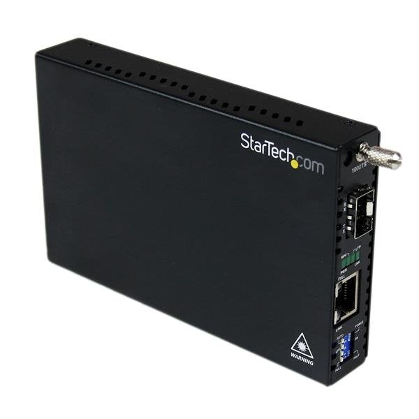 Startech.Com Conversor De Medios Gigabit Ethernet Utp Rj45 A Fibra Con Una Ranura Sfp Disponible 2 Años