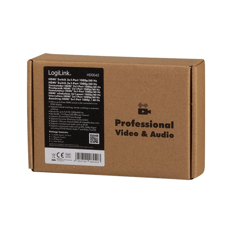 EAN 4052792062403 - LogiLink HD0042 interruptor de video HDMI imagen 9