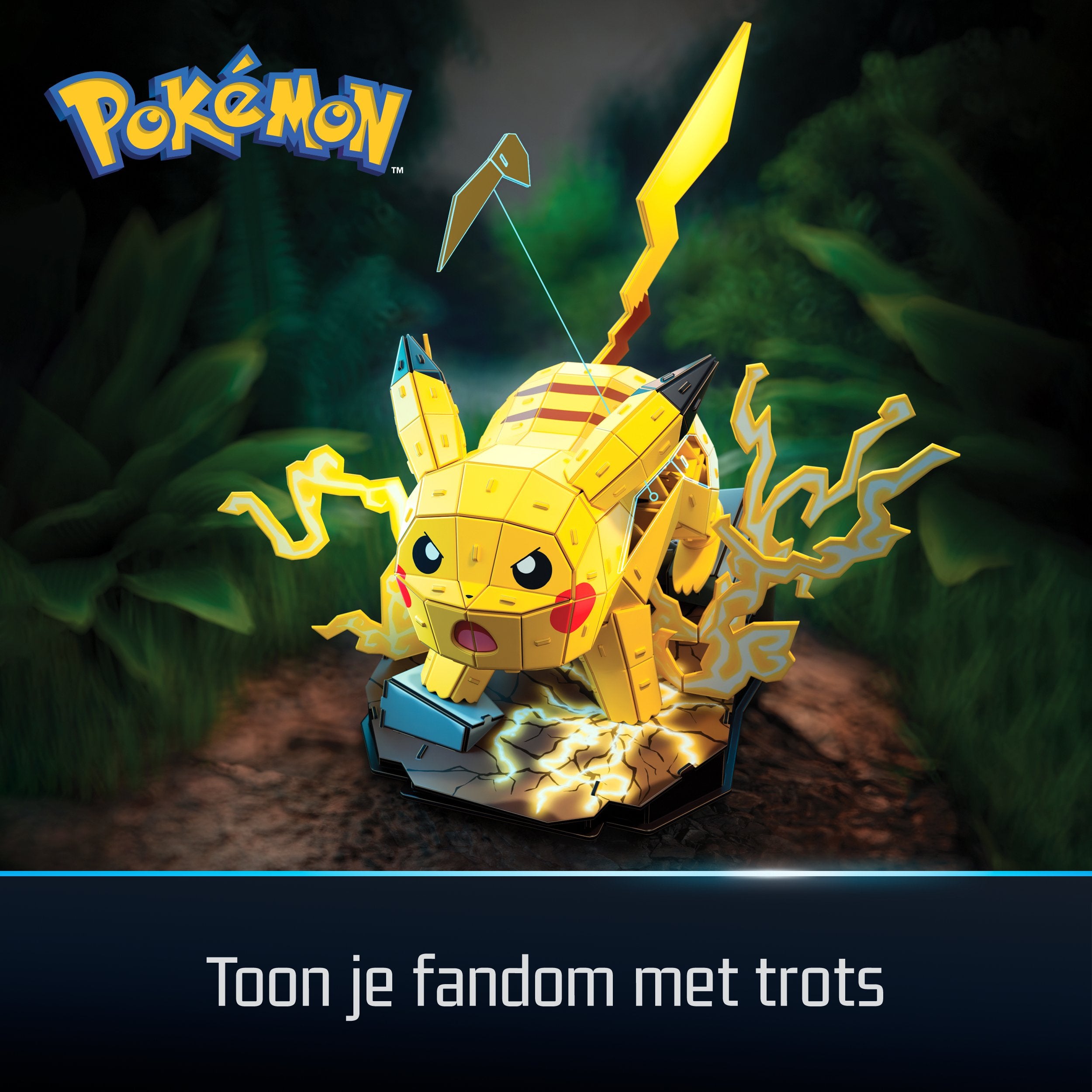 EAN 0681147098091 - 4D Build FDP FAP Pokemon Pikachu GML Puzle 3D 201 pieza(s) Dibujos imagen 5