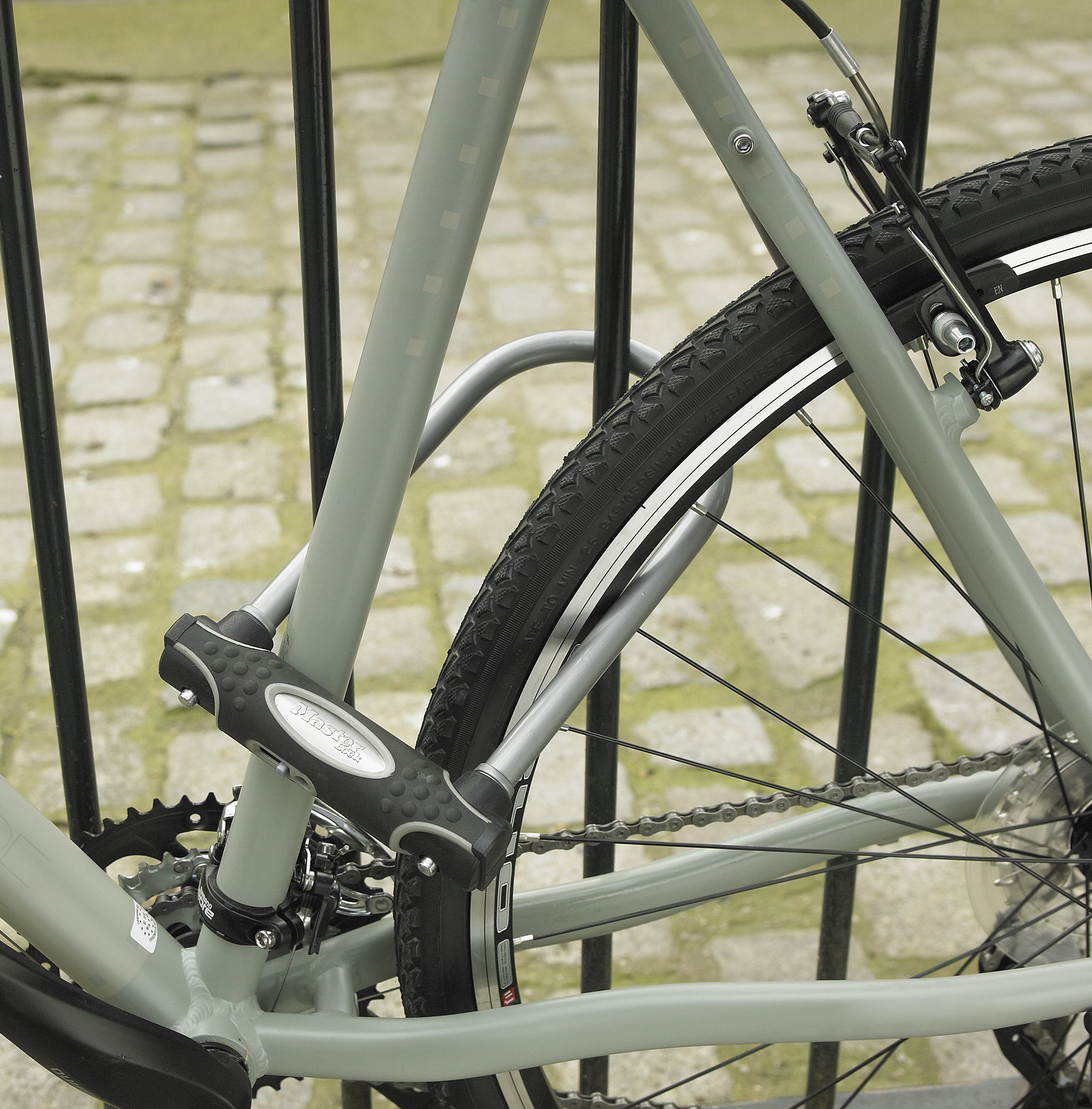 EAN 3520190925350 - MASTER LOCK 8195EURDPRO candado para bicicleta Negro 210 mm Candado en U imagen 2