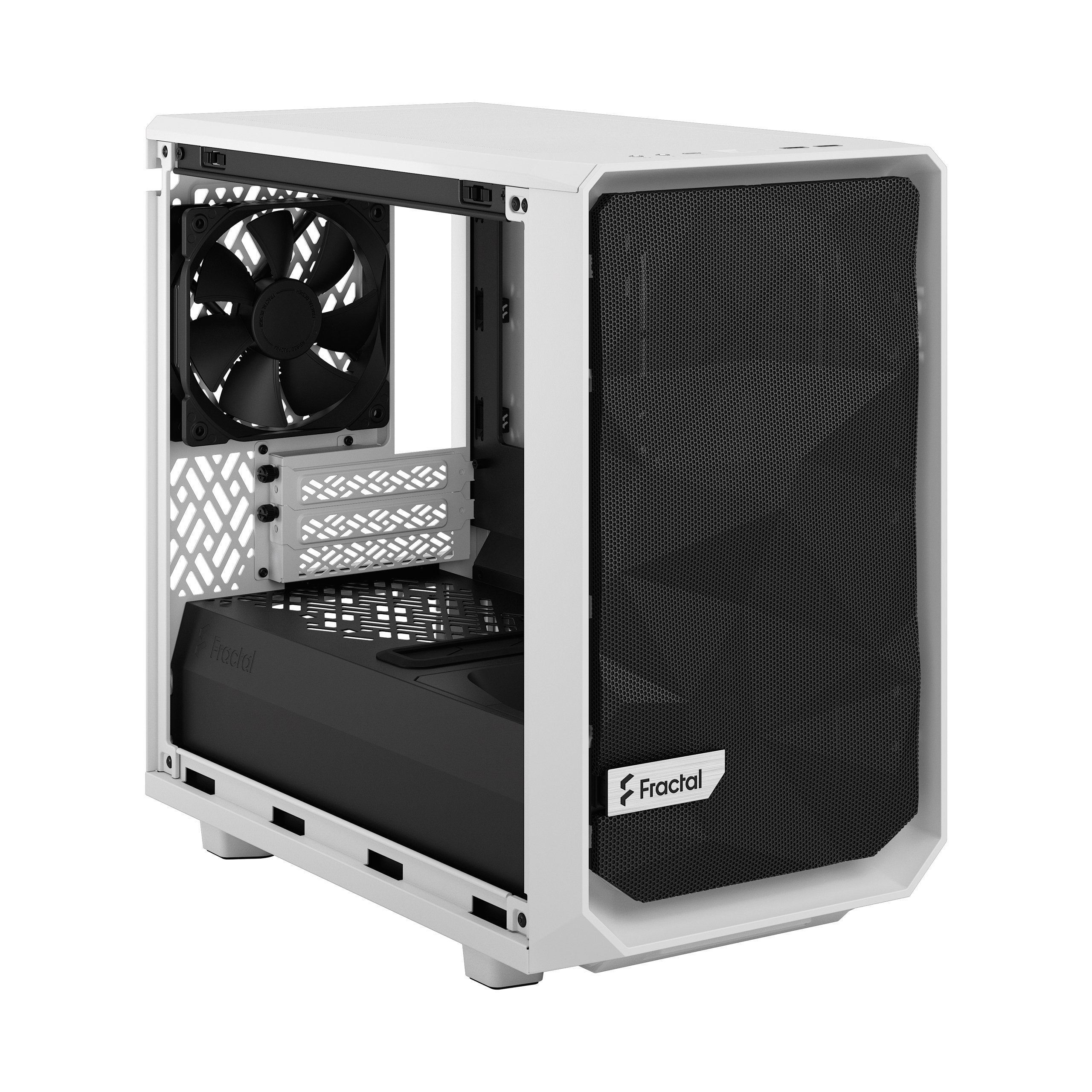 Caja Pc Fractal Design Meshify 2 Nano Blanca Tg Clear Tint Fd-C-Mes2n-02