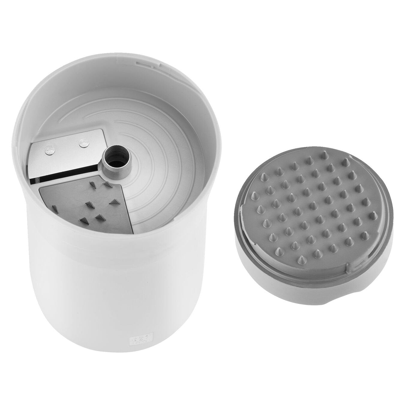 EAN 4009839641176 - ZWILLING 36610-001-0 cortador de verduras en espiral o rallador manual Rallador giratorio Gris imagen 3