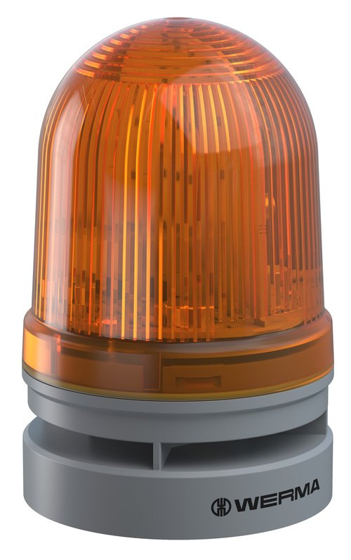 Werma Signaltechnik Luz De Señalización Midi Twinflash Combi 12/24vac/Dc Ye 461.320.70 Amarillo 12 V/Dc 110
