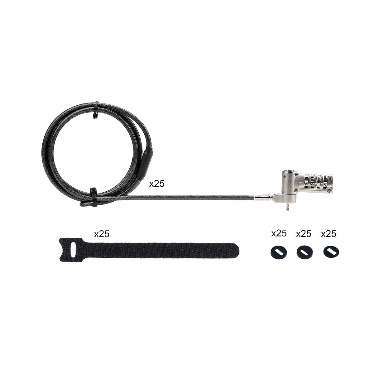 EAN 0065030911672 - StarTech.com UNIVCS-LAPTOP-LOCK cable antirrobo Negro, Plata imagen 12