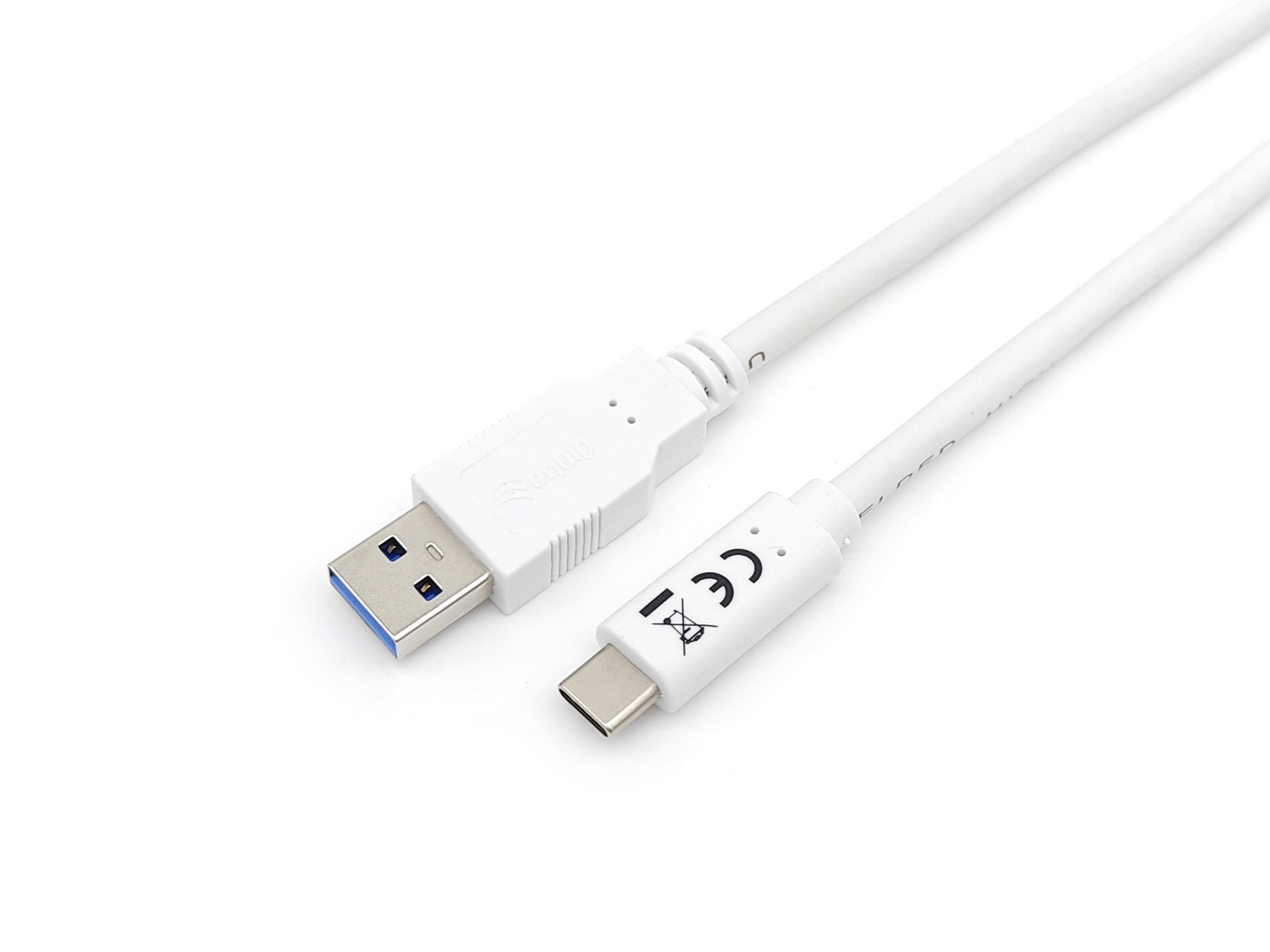 Equip Usb Cable 3.2 A -> C M/M 2.0m 3a Blanco