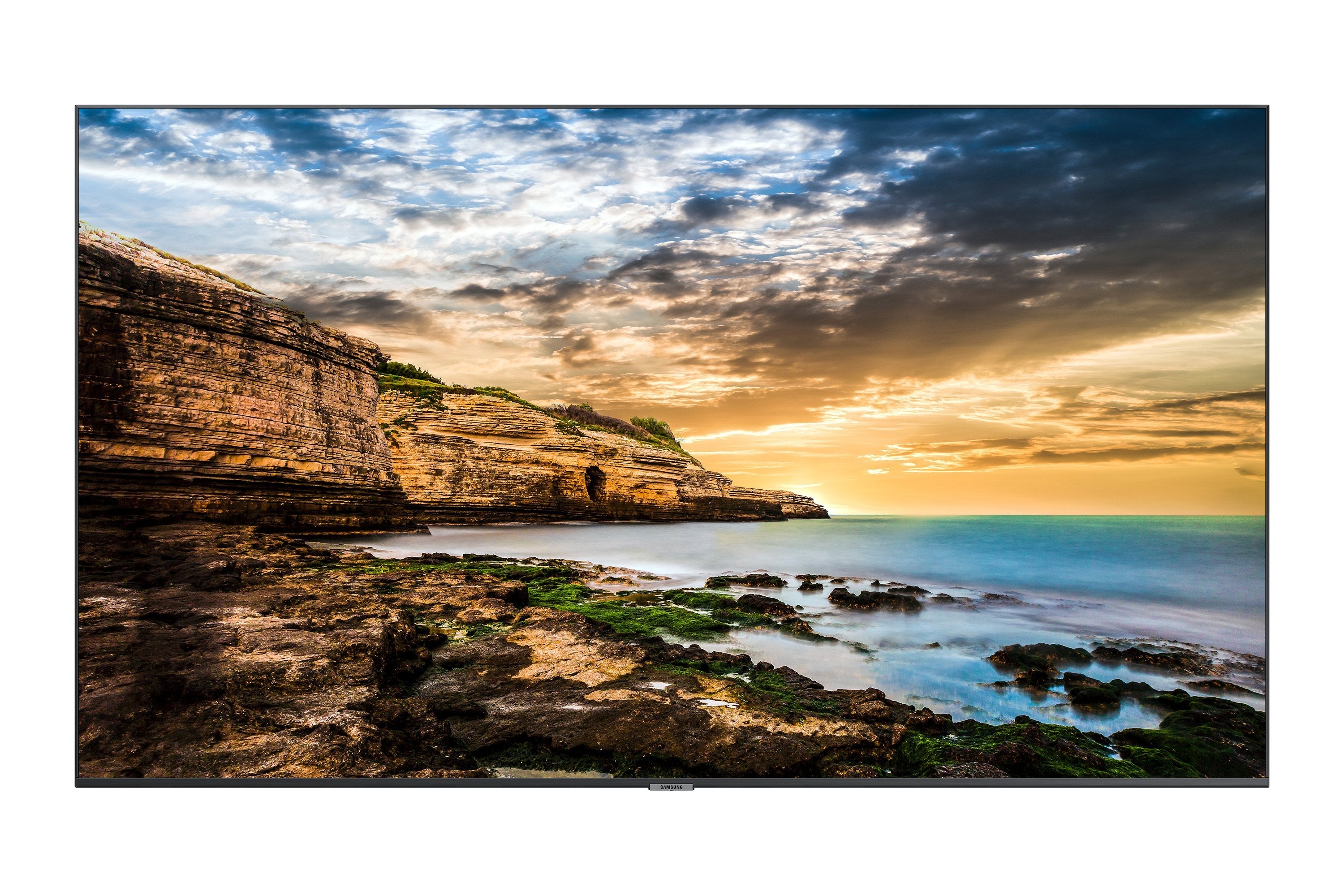 Monitor Samsung Digital Signage Uhd 55" (Qe55t) / Direct Led Bl/3840x2160(16:9) /4000:1 /300cd/M2 / Uso 16/7 - Hdmi (2) / Hdcp / Usb (2) / In-Out Jack St / Control Ext. Rs232c(Out), Rj45 / Player Desde Usb Memint/Mm (Lh55qetelgcxen) Monit