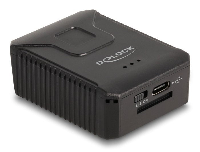 Delock 90605 Lector De Códigos De Barras Portátil 1d Y 2d Con 2,4 Ghz O Bluetooth - Para Guante 90606 Y 90609