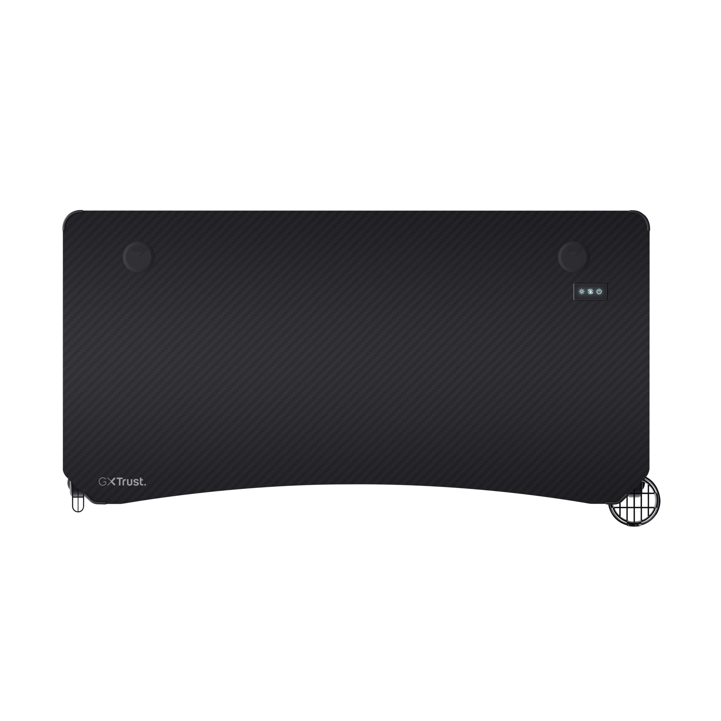 Mesa Gaming Gxt 709 Luminus Rgb Negro Trust Máximo 150kg/ 120 X 60 X 74cm/ Control De Iluminación