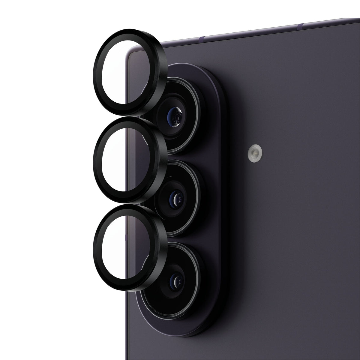 Panzerglass ® Hoops® Kameraschutz Negro Samsung Galaxy Z Fold8 Ultra Z Fold7, Samsung, Samsung - Galaxy Z Fold8 Ultra, Samsung - Galaxy Z Fold7, Trockene Aplicación, Resistente A Arañazos, Resistente A Golpes, Transparente, 1 Ud.