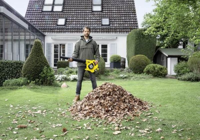 Aspiradora Kärcher Lbl 4 Battery Set De Hojas 250 Kmh Negro, Amarillo 36 V Ión De Litio