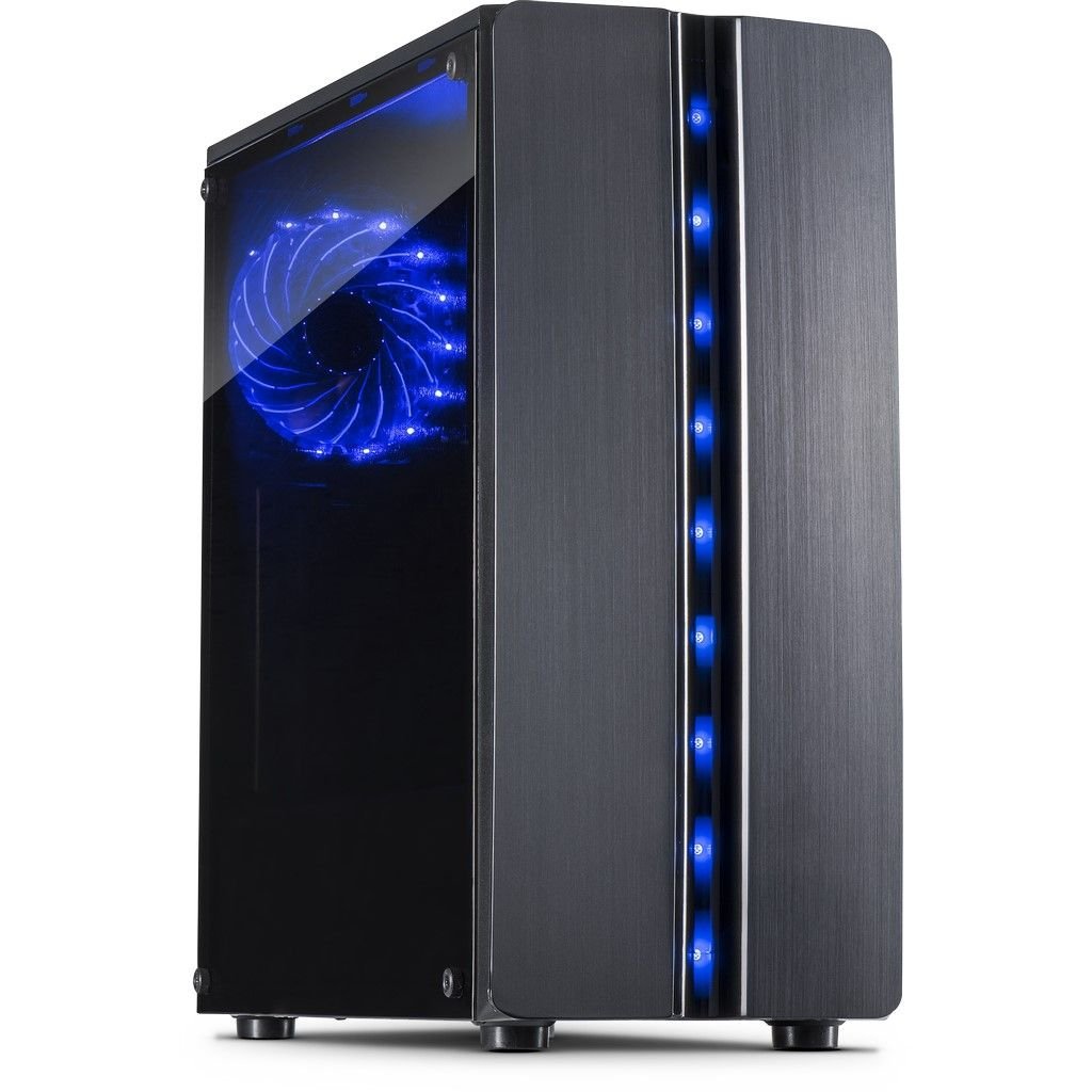 EAN 4260455643634 - Inter-Tech 88881309 carcasa de ordenador Mini Tower Negro imagen 1