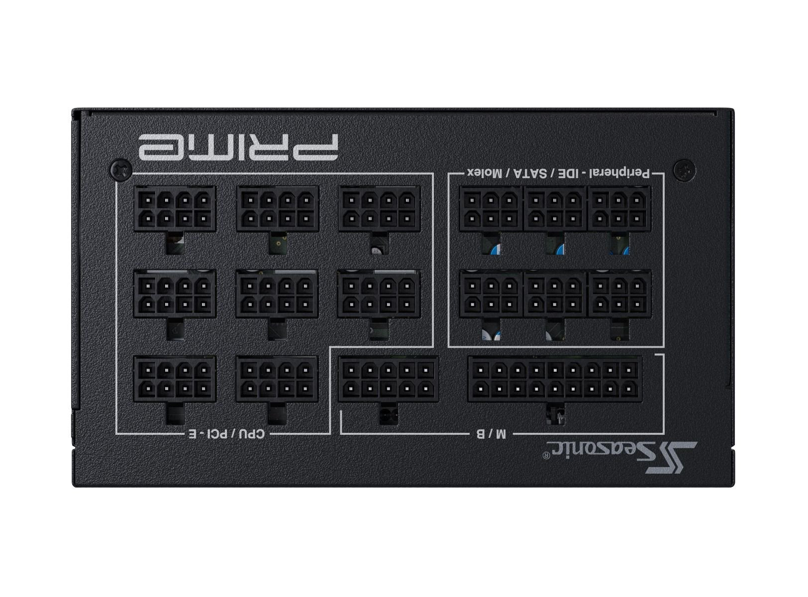 EAN 4711173876403 - Seasonic Prime -TX-1300 unidad de fuente de alimentación 1300 W 20+4 pin ATX ATX Negro imagen 3