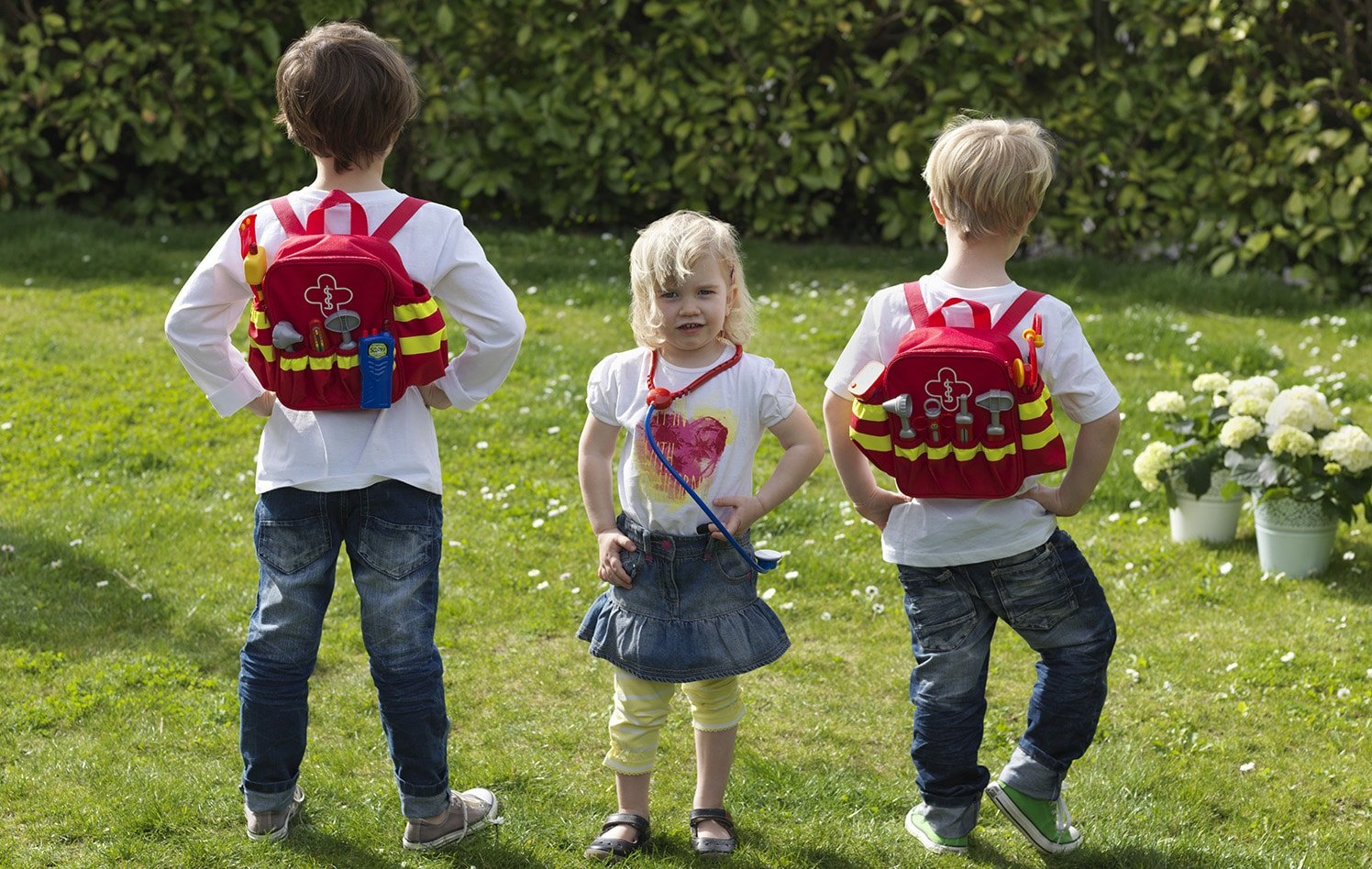 EAN 4009847043146 - Theo Klein Rescue Team Max & Dr. Kim Rescue Backpack imagen 2