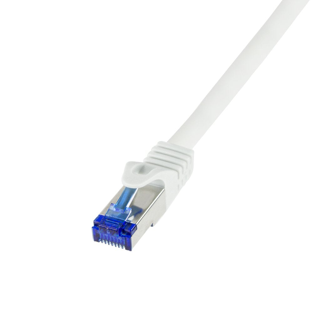 Logilink Cable De Red Ultraflex, Cat.6a, S Ftp, Blanco, 1 M