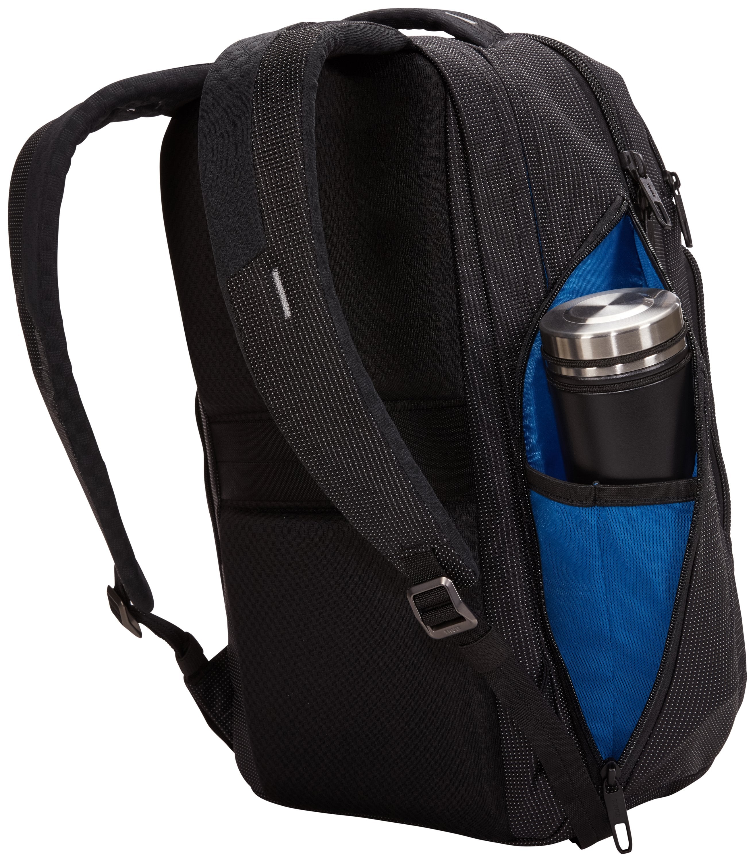 Mochila Thule Crossover 2 Dress Blue 30l Compartimento Acolchado Para Portátiles Hasta 15.6'/39.6cm Bolsillo Con Bloqueo Rfid Nailon