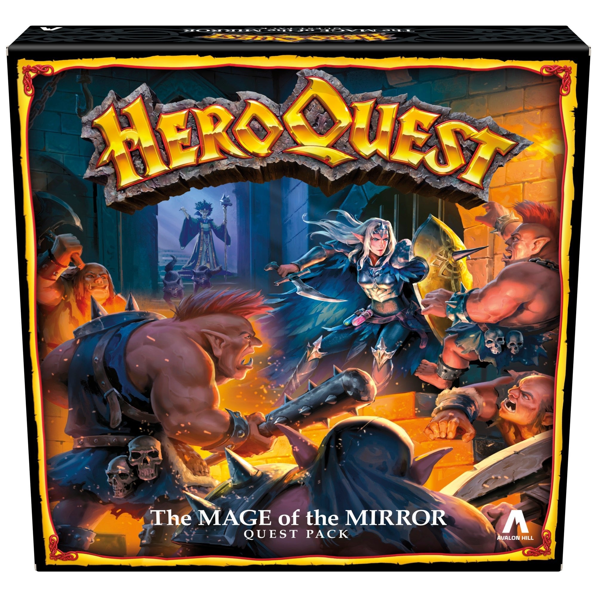 Expansion Juego De Mesa El Mago Del Espejo Heroquest Ingles
