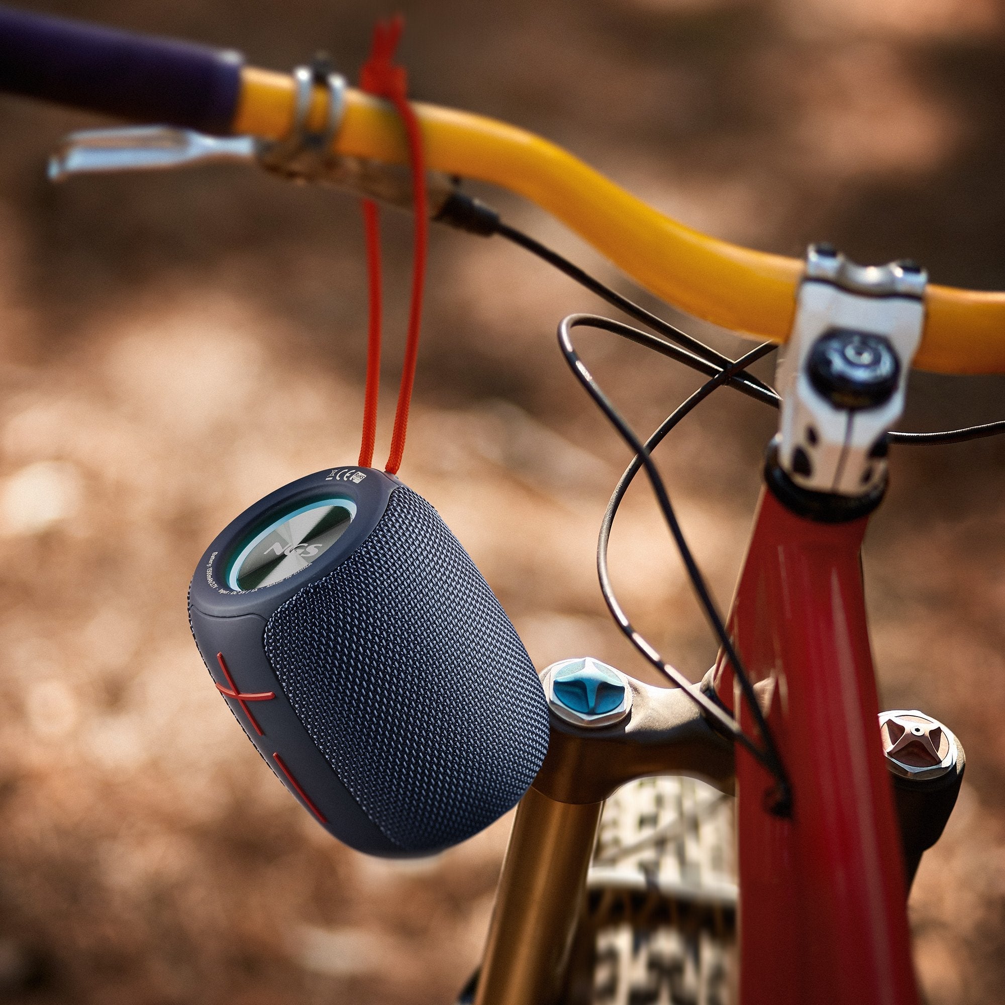 Altavoz Con Bluetooth Ngs Roller Nitro 1 10w 2.0 Azul