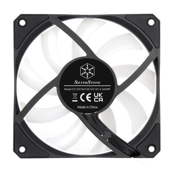 Silverstone Sst-As120b-Argb 120x120 15, Ventilador De Caja Sst-As120b-Argb