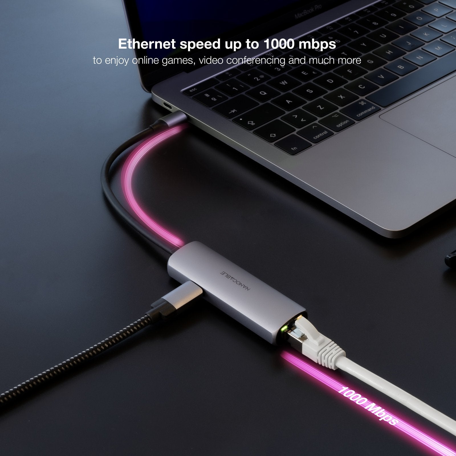 EAN 8433281015524 - Nanocable 10.16.4603 base para portátil y replicador de puertos Alámbrico USB 3.2 Gen 1 (3.1 Gen 1) Type- imagen 4