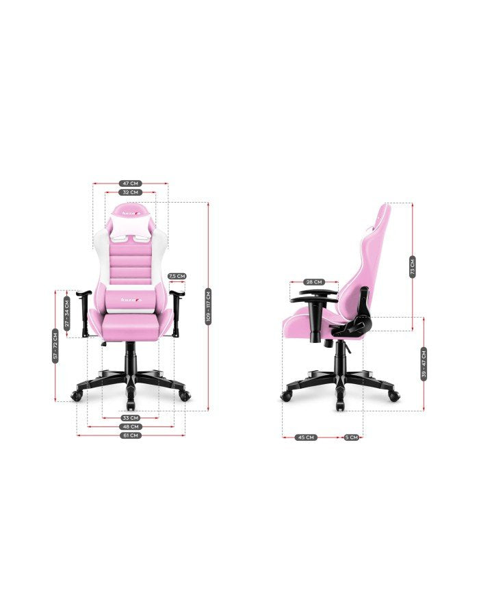 EAN 5903796010237 - Huzaro Ranger 6.0 Silla para videojuegos universal Asiento (de seguridad) de butaca Rosa imagen 9