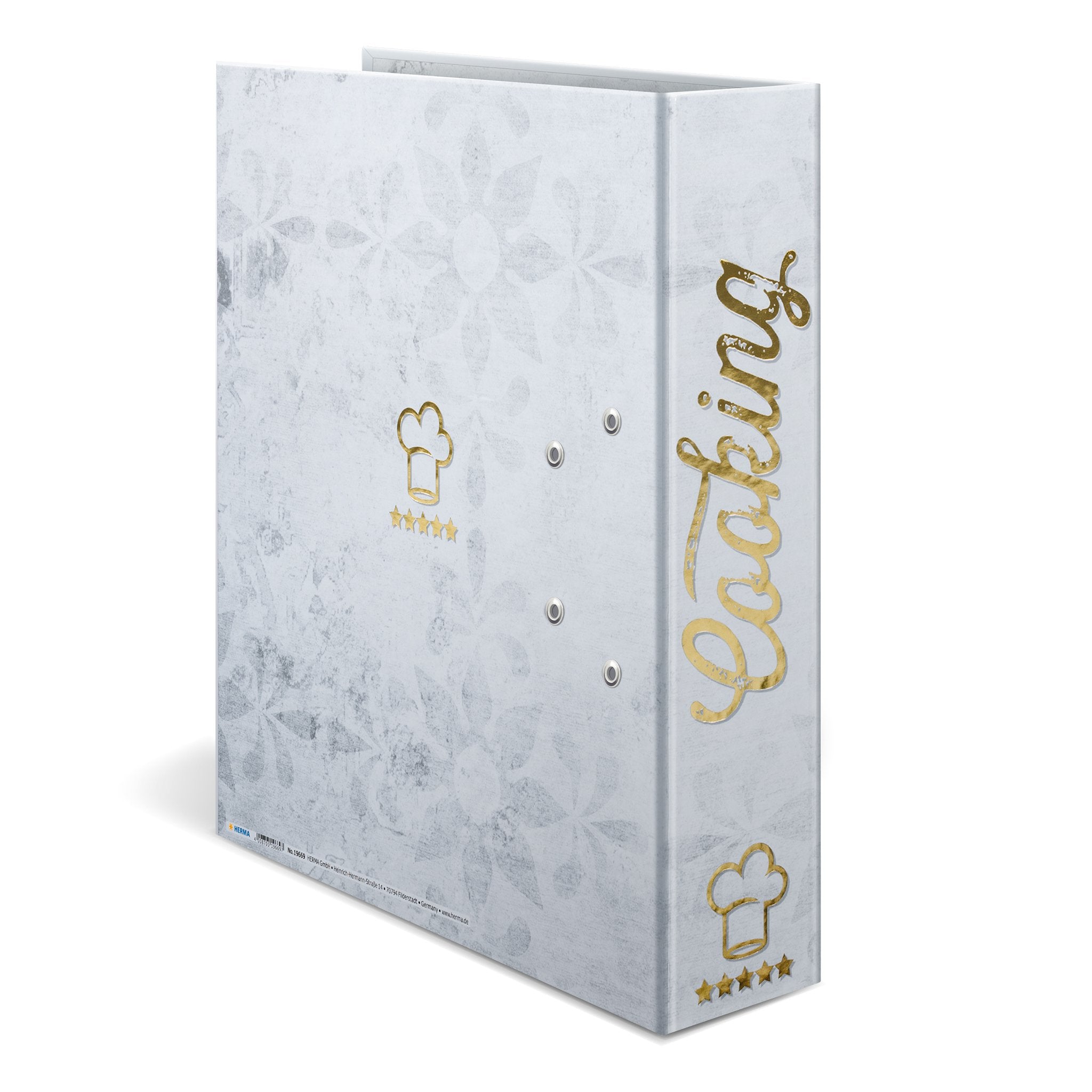 EAN 4008705196697 - HERMA 19669 carpeta de cartón A4 Oro, Rojo, Blanco imagen 4