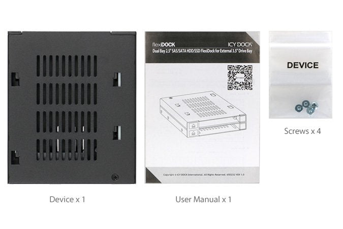 EAN 4711132867473 - Icy Dock MB522SP-B base de conexión para disco duro Negro imagen 12