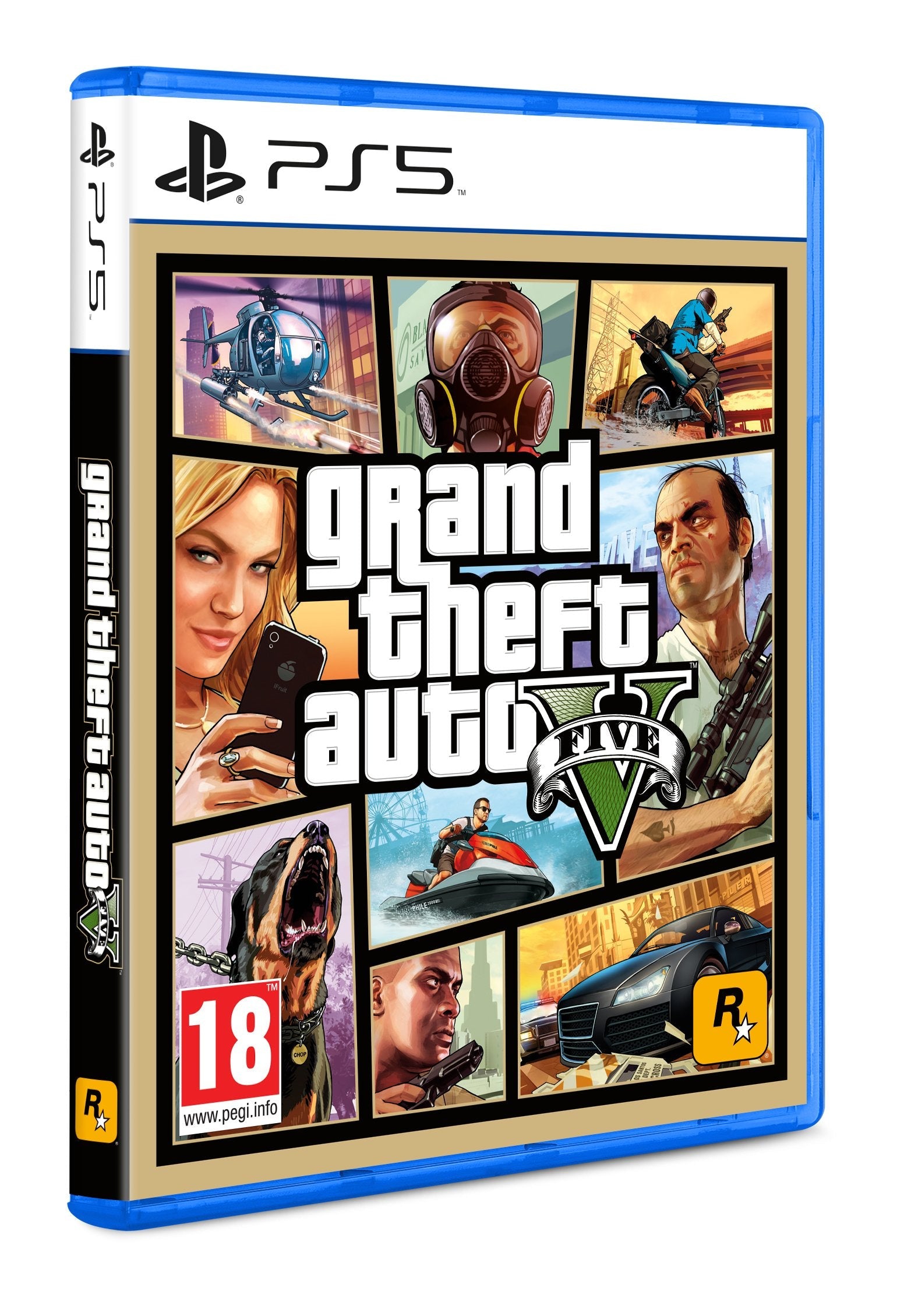 Juego Para Consola Sony Ps5 Grand Theft Auto V