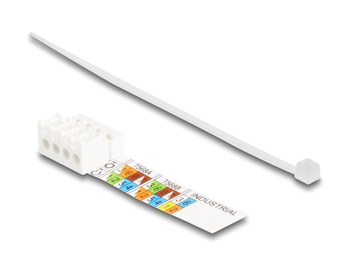 Delock Rj45 Macho Cat.6a Con Push Y Pull
