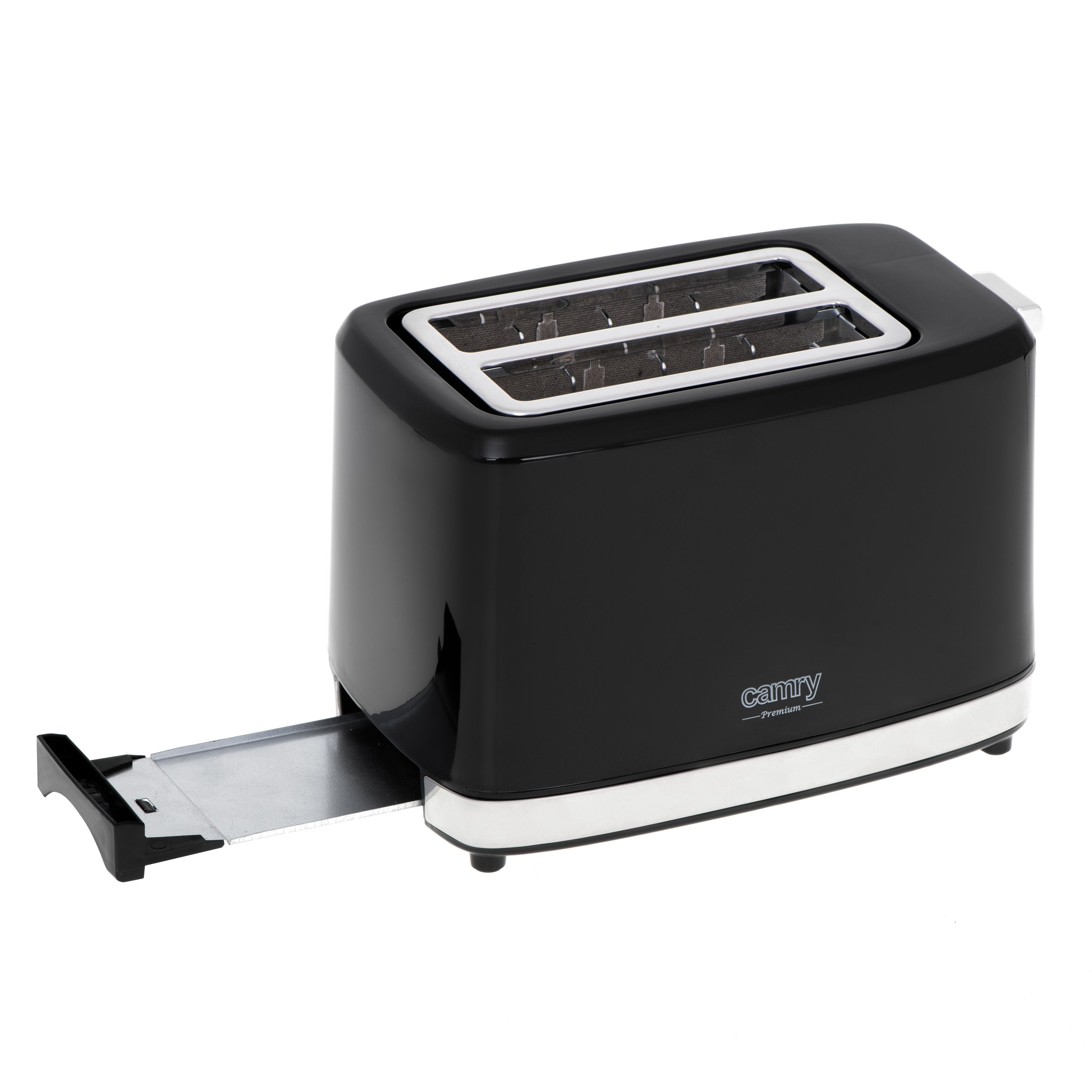 EAN 5903887800150 - Camry Premium CR 3218 tostadora 6 2 rebanada(s) 900 W Negro, Plata imagen 5