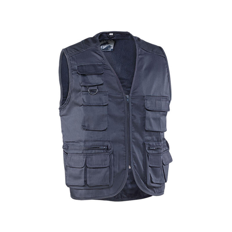 Chaleco Fisherman, Azul Marino, Talla Xl