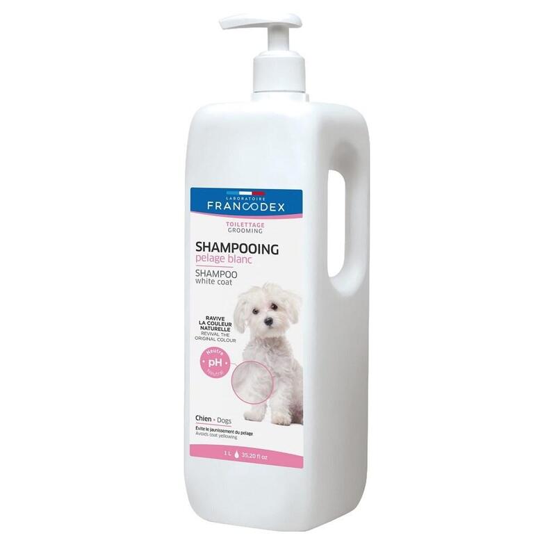 Champú Para Perros Francodex Bata Blanca 1l