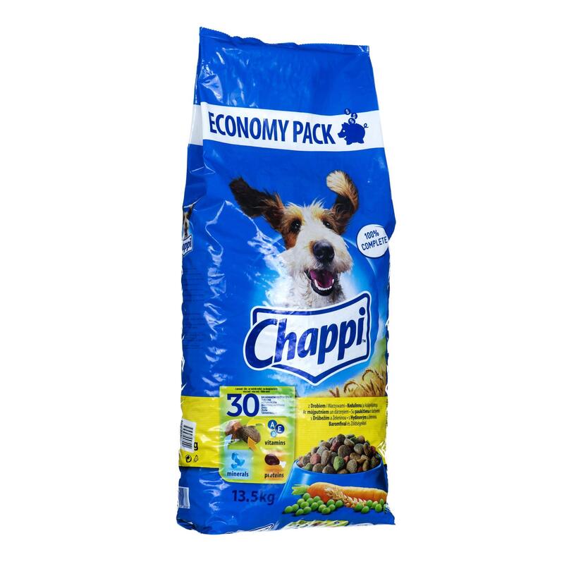 Chappi Con Aves Y Verduras 13,5 Kg