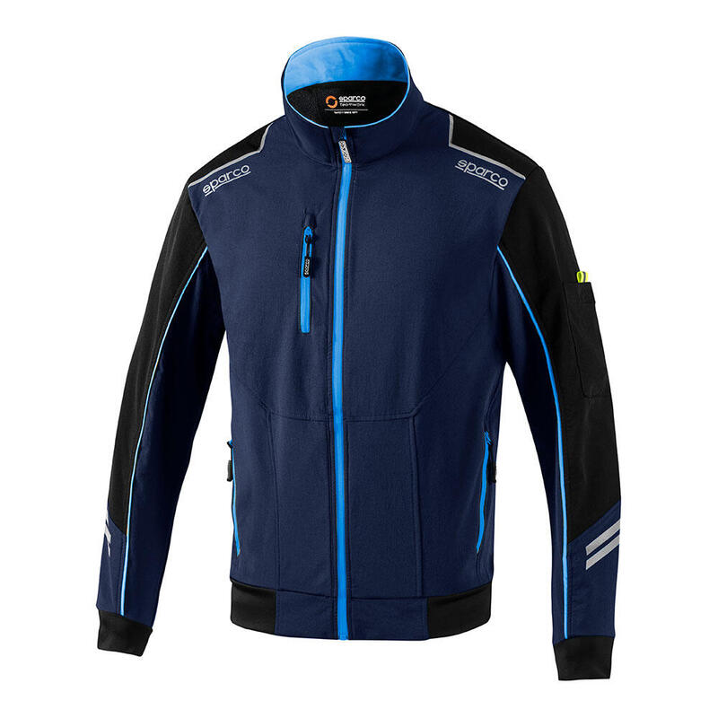 Chaqueta Light-Shell Tech Técnica, Azul Marino/Azul, Austin, T2 - M