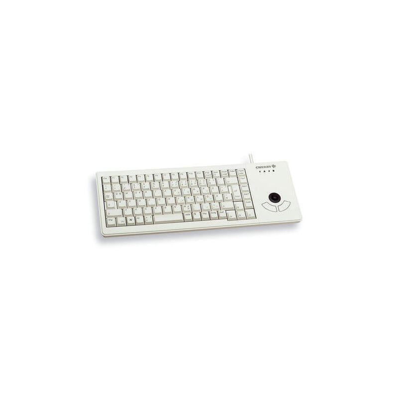 Cherry Xs Trackball Teclado Usb Qwertz Alemán Gris