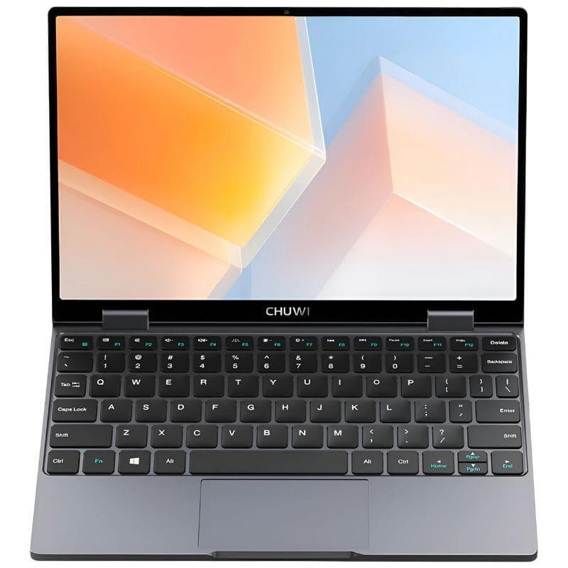 Chuwi Minibook X Intel N100/12gb Ddr5/512gb Ssd/Fullhd+ Táctil/W11 Gris - Portátil 10.5
