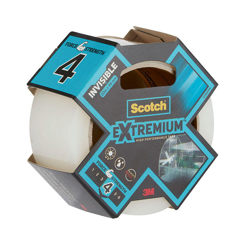 Cinta Americana Extremium 4, Invisible, 20 M X 48 Mm