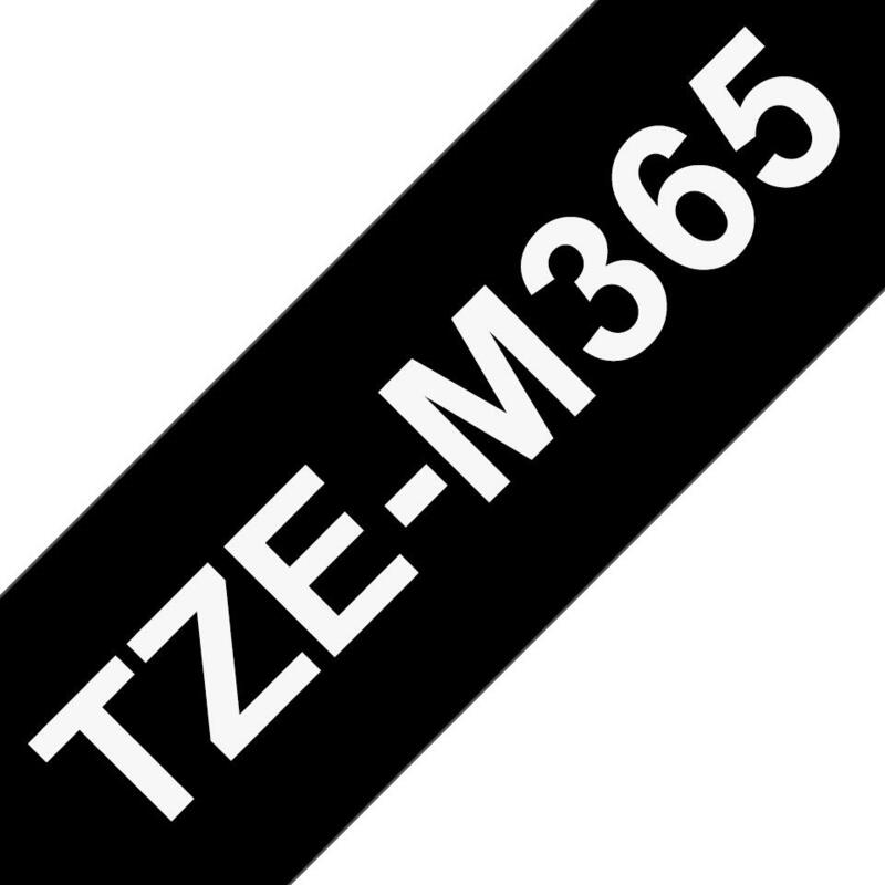 Cinta Brother Tzem365 36mmx 8m Negro Mate Tzem365