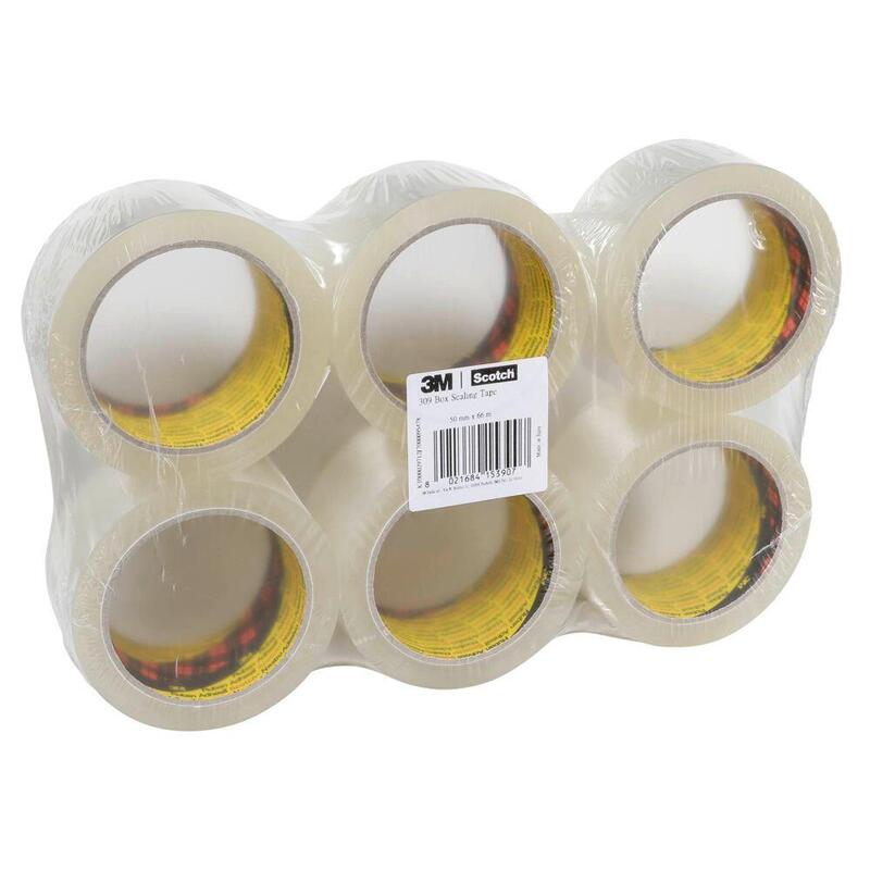 Cinta De Embalaje 6x1 50 X 66 M Transparente