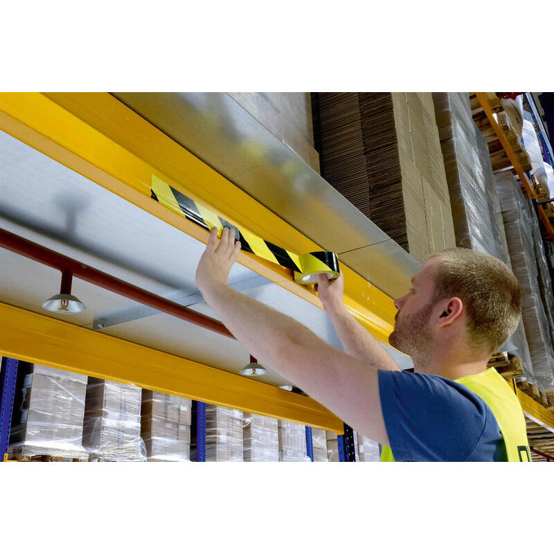 Cinta De Marcado Durable Duraline® Basic 50 016 Amarillo Negro