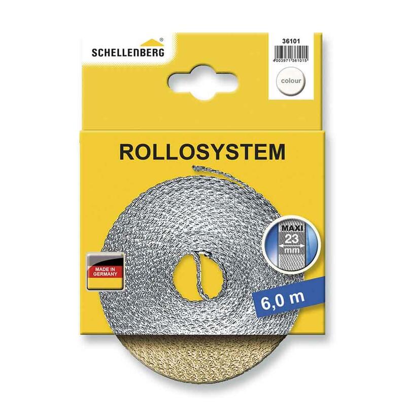 Cinta De Persiana 23mm X 6m Beige Schellenberg